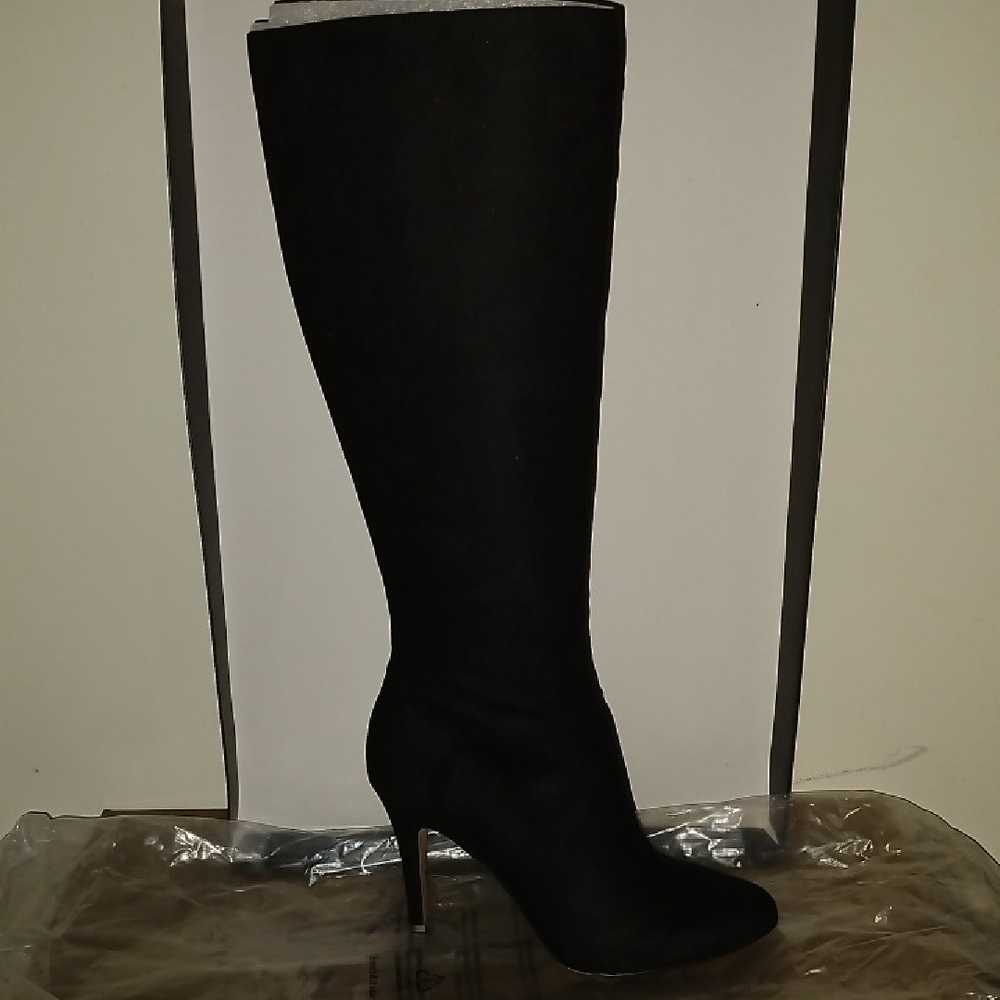 I.N.C BLACK TAISAF Knee high boots size 9.5m